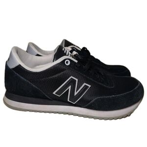 New Balance 501 Running Shoes Black Size 8.5B Womens Sneakers Trainers WZ501PCD